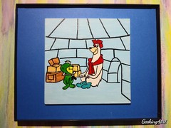 Memories of Saturday Morning Cartoons Acrylic Canvas Fan Art Paintings