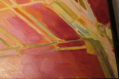 MIKE PROULX MINNEAPOLIS ARTIST OIL PAINTING MODERN WARM ABSTRACT ARCHITECTURE