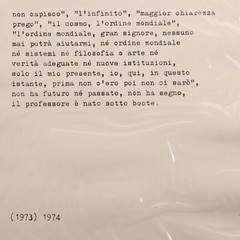Contemporary Artwork Cioni Carpi 1963/74 Conceptual Art Mixed Technique