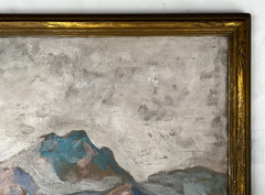 Harry Craig Smith (b.1882-) „Early California Landscape“ Oil Painting on Canvas