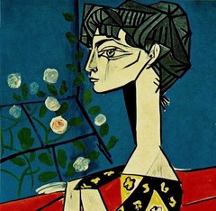 Pablo Picasso Signed Oil Painting on Canvas 16×24 in Modernism .