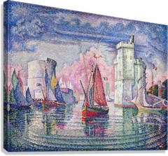 Paul Signac Port of La Rochelle Reproduction – Giclee Canvas/Paper/Stretched