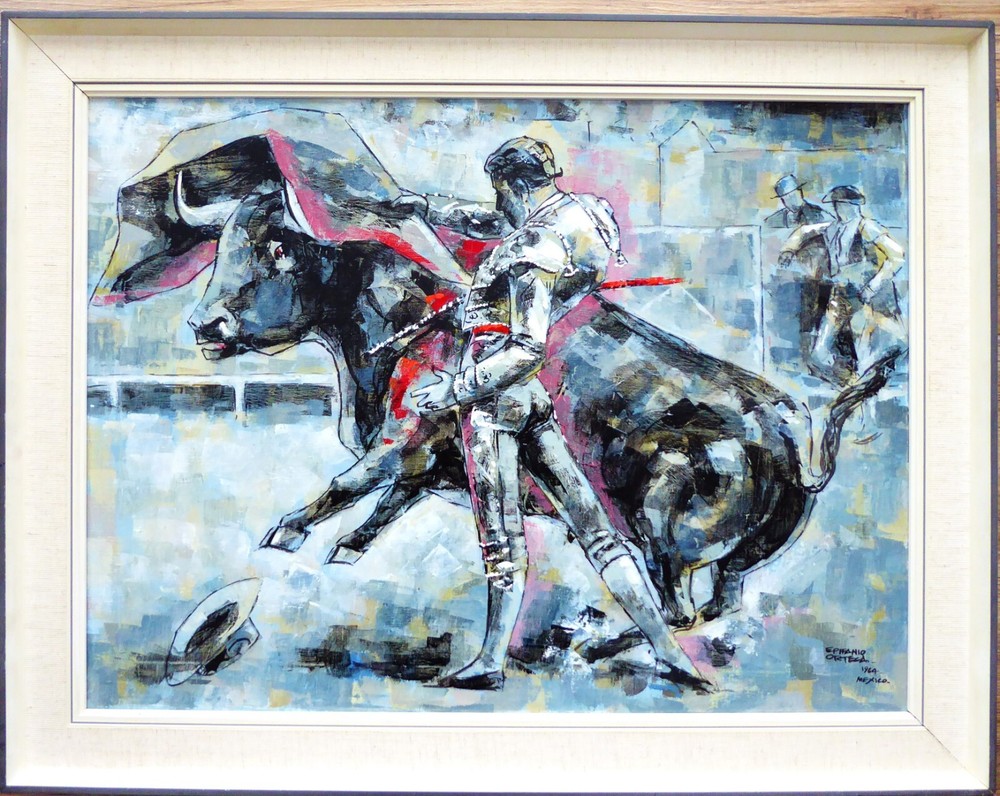 Epifanio Ortega 1964 Mexico Bullfight Torero Matador Bullfight Original! #144