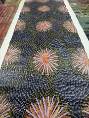 Patricia Kamara 💕Aboriginal Art 113cm X 47cm COA Supplied PK36A