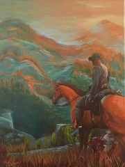 Original Arthur Morgan Red Dead Redemption 2 Inspired Oil Painting 12×16 Canvas