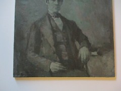 MYSTERY ARTIST VINTAGE IMPRESSIONIST AMERICAN PORTRAIT WPA STYLE FAMOUS PEOPLE