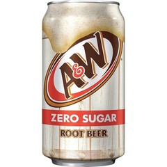 Zero Sugar Root Beer Soda 12 fl oz Cans Pack of 12 Variety Caffeine Free