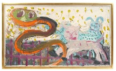 Original Jay Milder, American (Born 1934) Impasto Oil Painting