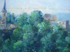Freudenburg IN Rhineland-Palatinate With Castle Ruins, District Trier-Saarburg