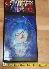 Original Signed Reggie Ford Art Jimi Hendrix Panel Epoxy on Wood 24×6″
