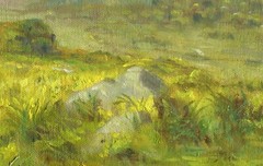 County Cork Ireland 9×12 in. Oil on stretched canvas by Hall Groat II