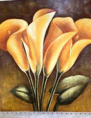 Original Oil Painting – Calla Lilies