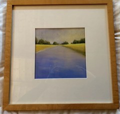 Original Painting By Will KLEMM “CANAL” Oil/Framed Pastel/Paper Signed