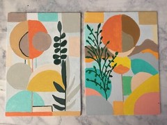 Hand painted Bohemian Paintings