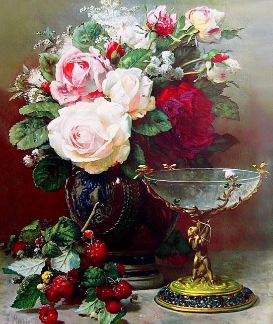 High Quality Large Oil Painting Flowers On Canvas Handmade Modern Art wall Decor