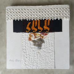 Annis Allen – 12x12x1.5 Mixed Media Art Piece On Cradled Hard Board
