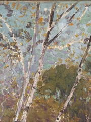 Anthony Thieme “Bridge In Autumn” Oil Painting