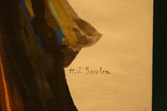2 Henry James Soulen Arab Sheikh Signed on paper 22 by 15 inches