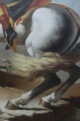 Repro oil on canvas Napoleon at the Great St. Bernard -Louis David 36″x48″