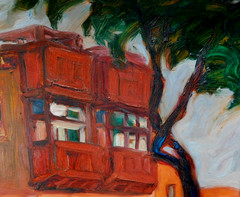 VERY FINE EUROPEAN SCHOOL SIGNED ORIGINAL IMPRESSIONISM OIL PAINTING