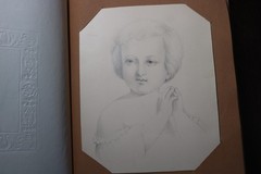 IMPORTANT EARLY AMERICAN FRIENDSHIP PAINTING ALBUM Mary Balmanno Eliza Quincy +