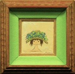 Flower Girl by Flavia Marie Weedn (1929-2015)