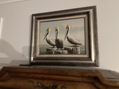 Pelican Oil Painting By Andre Lange