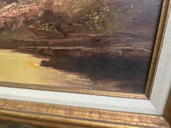 ORIGINAL SEGUNDO HUERTAS Vintage Mountain Landscape LOVELY