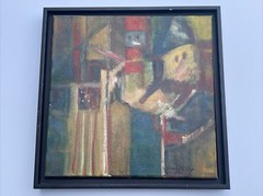 CONNIE MCCOY PAINTING CALIFORNIA San Diego ABSTRACT EXPRESSIONISM EXHIBITED
