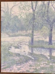 Peter Lanz Hohnstedt Original Oil Painting Airy Texas Landscape 28″ x 22″