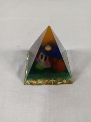 Original Handmade 2 Cute Resin 3D Art Triangles New Mini Bundle