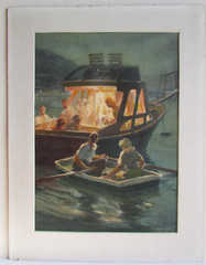 Harry Lawrence Gage American impressionist painting circa 1950-1960