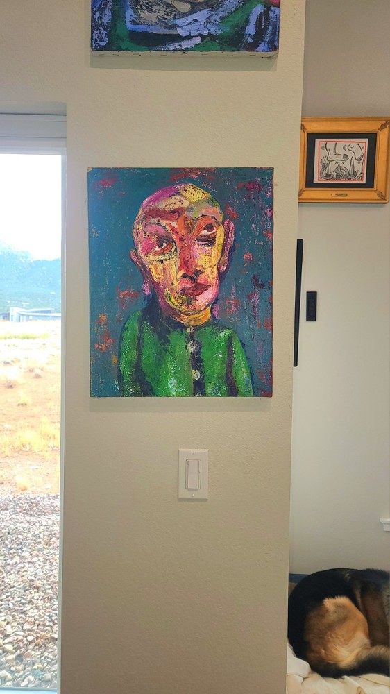 Stunning Modern Expressionist Oil On Canvas By Jaynes Includes COA.