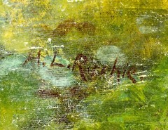 H L Ritchie (US,early 20C) oil painting antique 126346