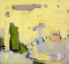 Expressionism Abstract Landscape Original Oil Painting Canvas 14×15 Aldo Cherres