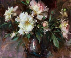 MQ1134 100% Handmade Painted Beautiful Flowers Oil Painting Wall Canvas Art