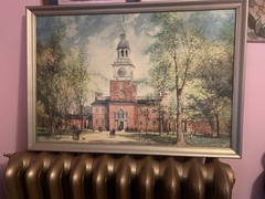 Beautiful Work On Canvas Signed by Artist Original Art by Artist