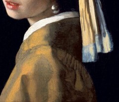 Girl with a Pearl Earring by Johannes Vermeer Canvas Print L3574