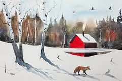 ACEO Art Card – 2.5” x 3.5” – One-of-a-Kind Miniature Artwork-Print