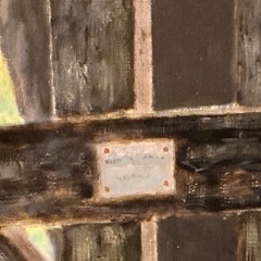 ORIGINAL SIGNED OIL PAINTING TITLED “HUNTSMAN” 24” X 20 1/2”
