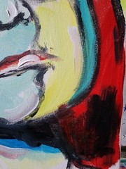 Original Abstract Ozzy Osbourne Canvas Neo Expressionist Fine Art Decor 11×14