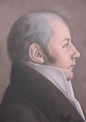 Meilliere de Reims, Pastel, Portrait, François Nicolas Edward Le Louvier, 1811