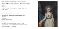 Peter Balth. v.Muralt (1746-1814) „Box w. portrait of Maria Anna v.Branconi“ (m)