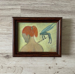 Antique oil paintings original framed