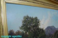 Hermann Ottomar Duke * 1832-1932 * oil painting 1865-70 * Hudson River School *