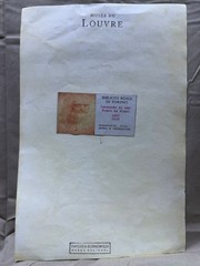 LEONARDO DA VINCI drawing and painting on old paper signed stamped vintage