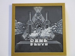 LARRY ORTIZ ILLUSTRATION PAINTING ALBUM COVER DESIGN PINK FLOYD INDUSTRY SURREAL