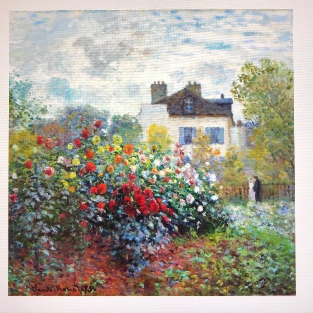 Paint with Diamonds Kit “The Artist Garden in Argenteuil” 60cm x 60cm