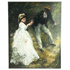 Untitled (After Renoir’s Le Promenade) By Anthony Sidoni 2006 Oil on Canvas