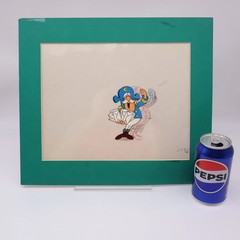 Original Hand-Painted Artwork: CAPTAIN CAP’N CRUNCH DRAWING & ANIMATION CEL!